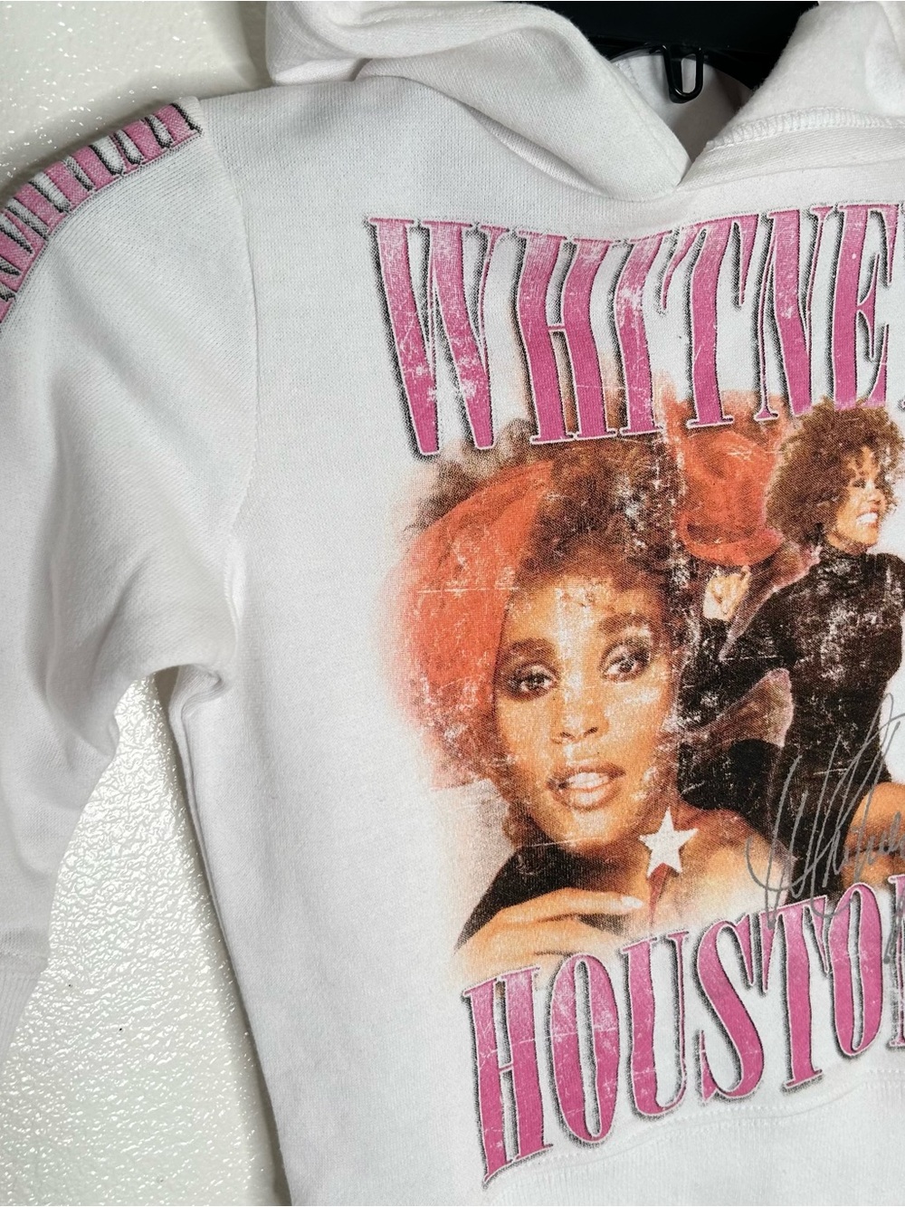 Cotton On White Kids Whitney Houston Graphic Hoodie - Picture 2 of 4